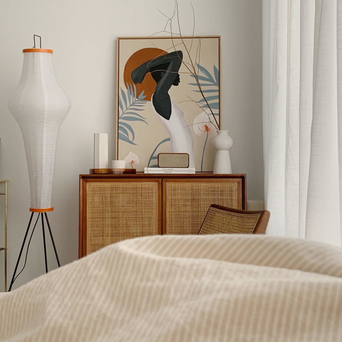 Rice Paper Floor Lamp