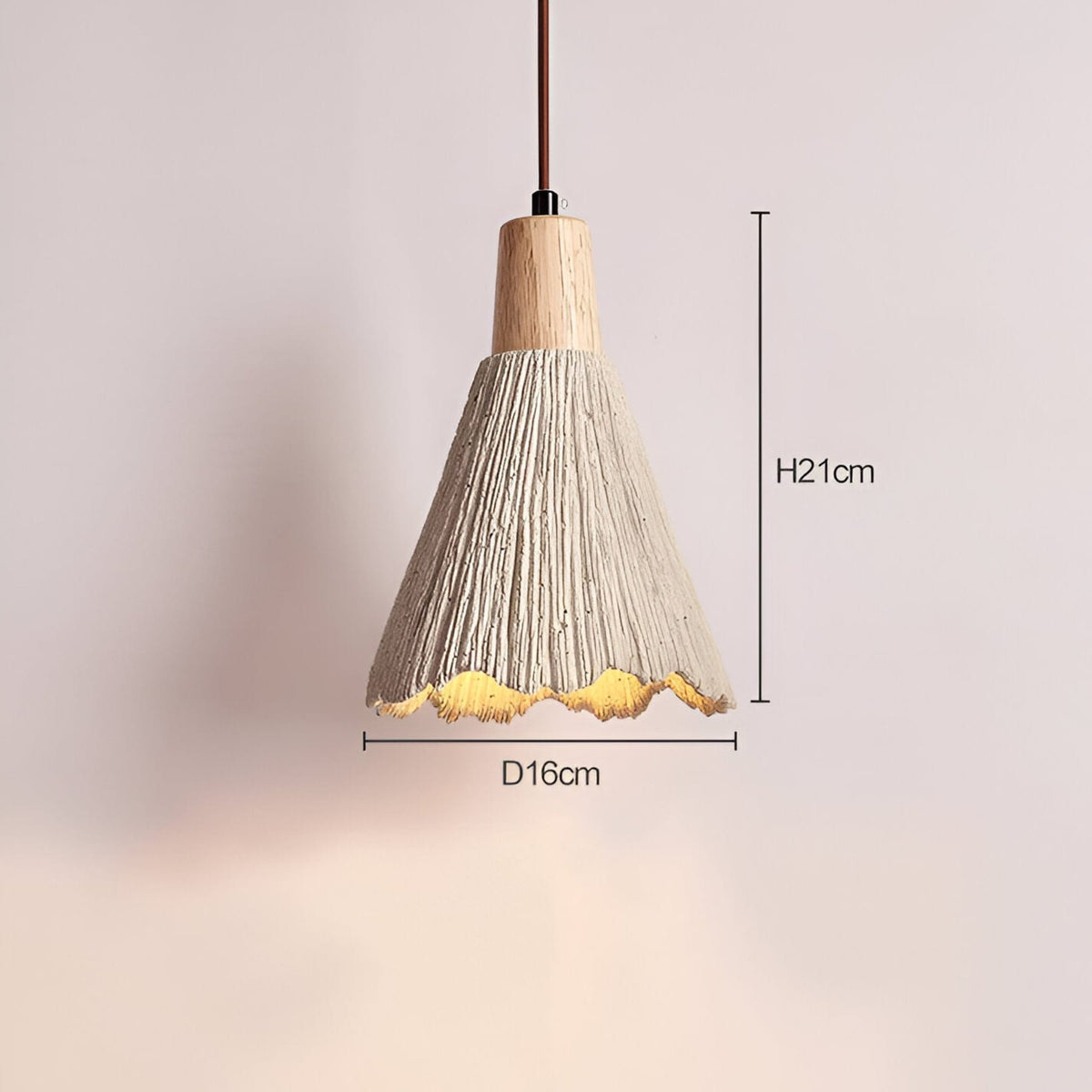 Concrete Pendant Light