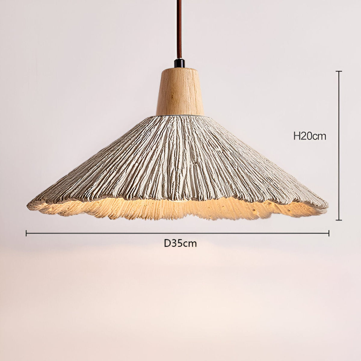 Concrete Pendant Light
