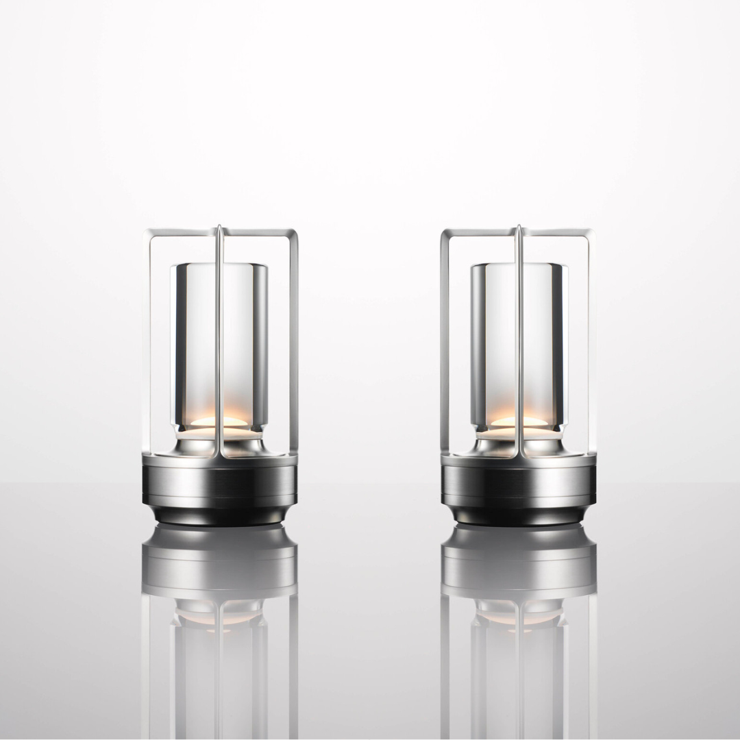 Metal Lantern Table Lamp