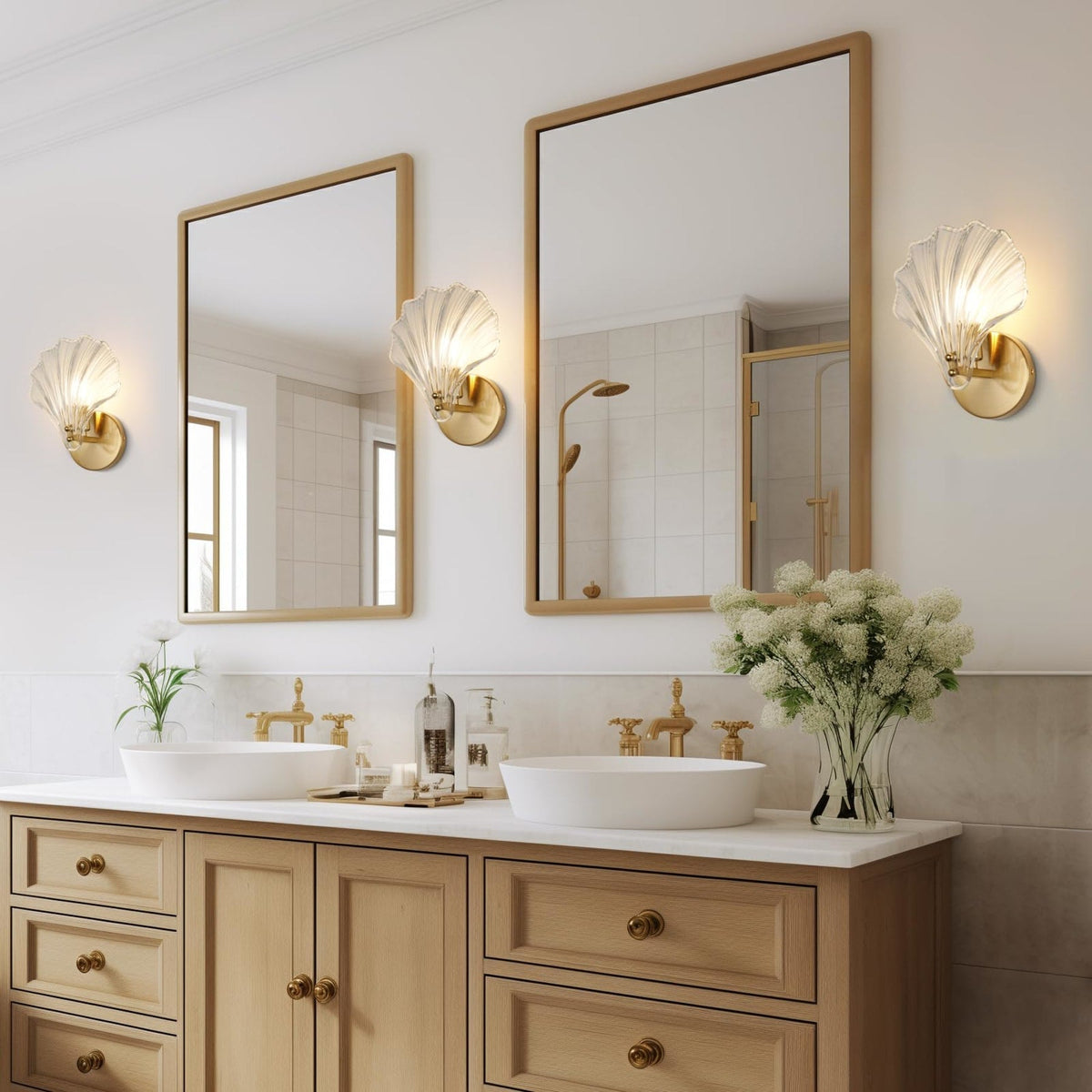 Shell Wall Sconce