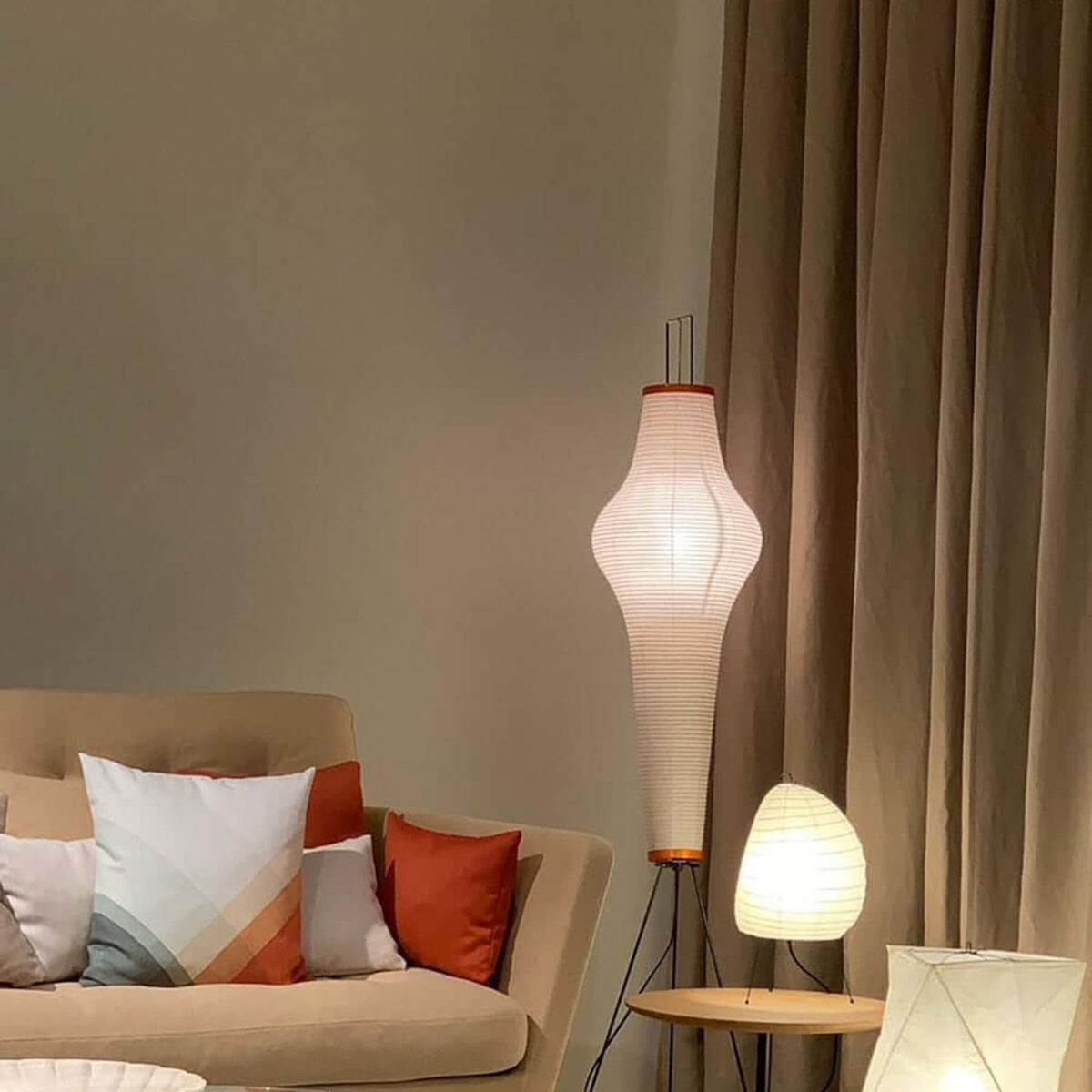 Rice Paper Floor Lamp