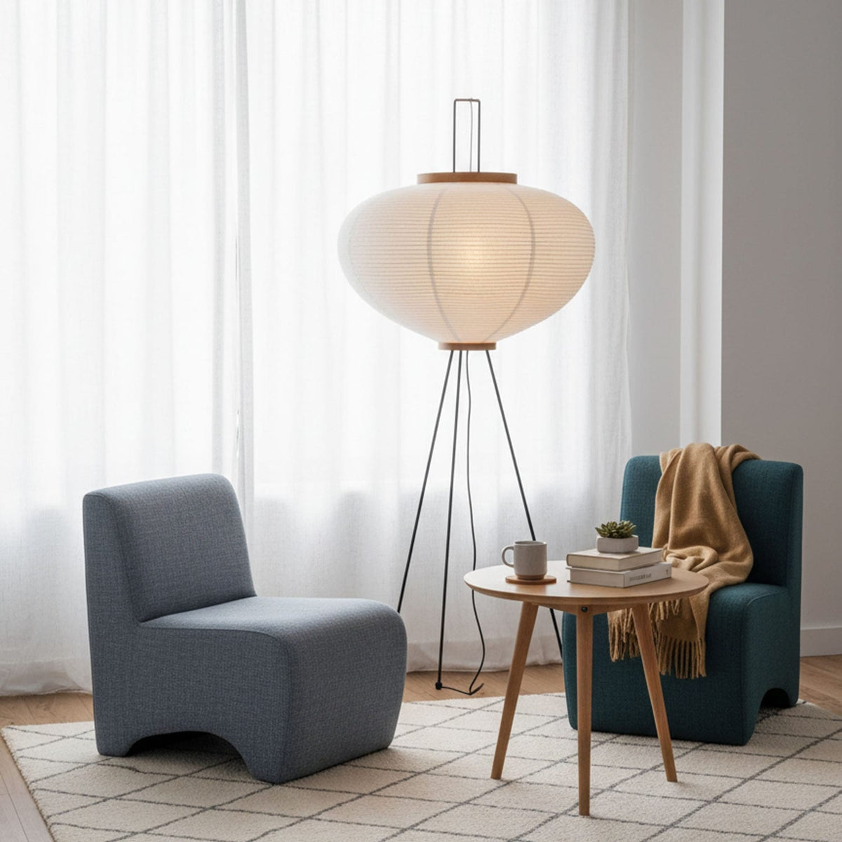 Rice Paper Floor Lamp
