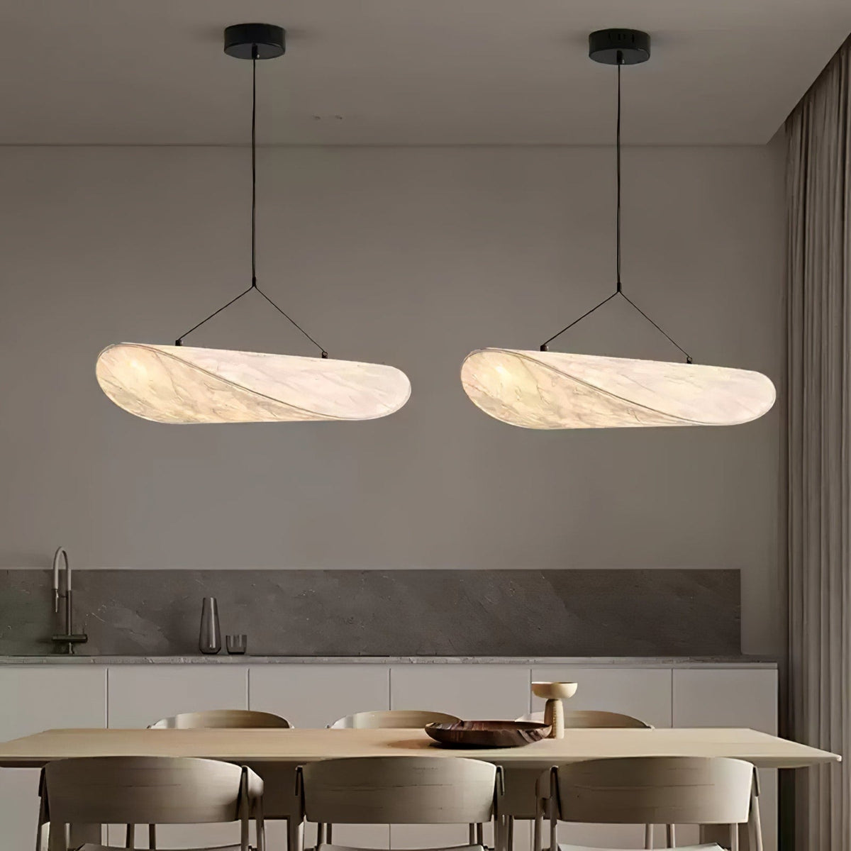Floating Leaf Pendant Light