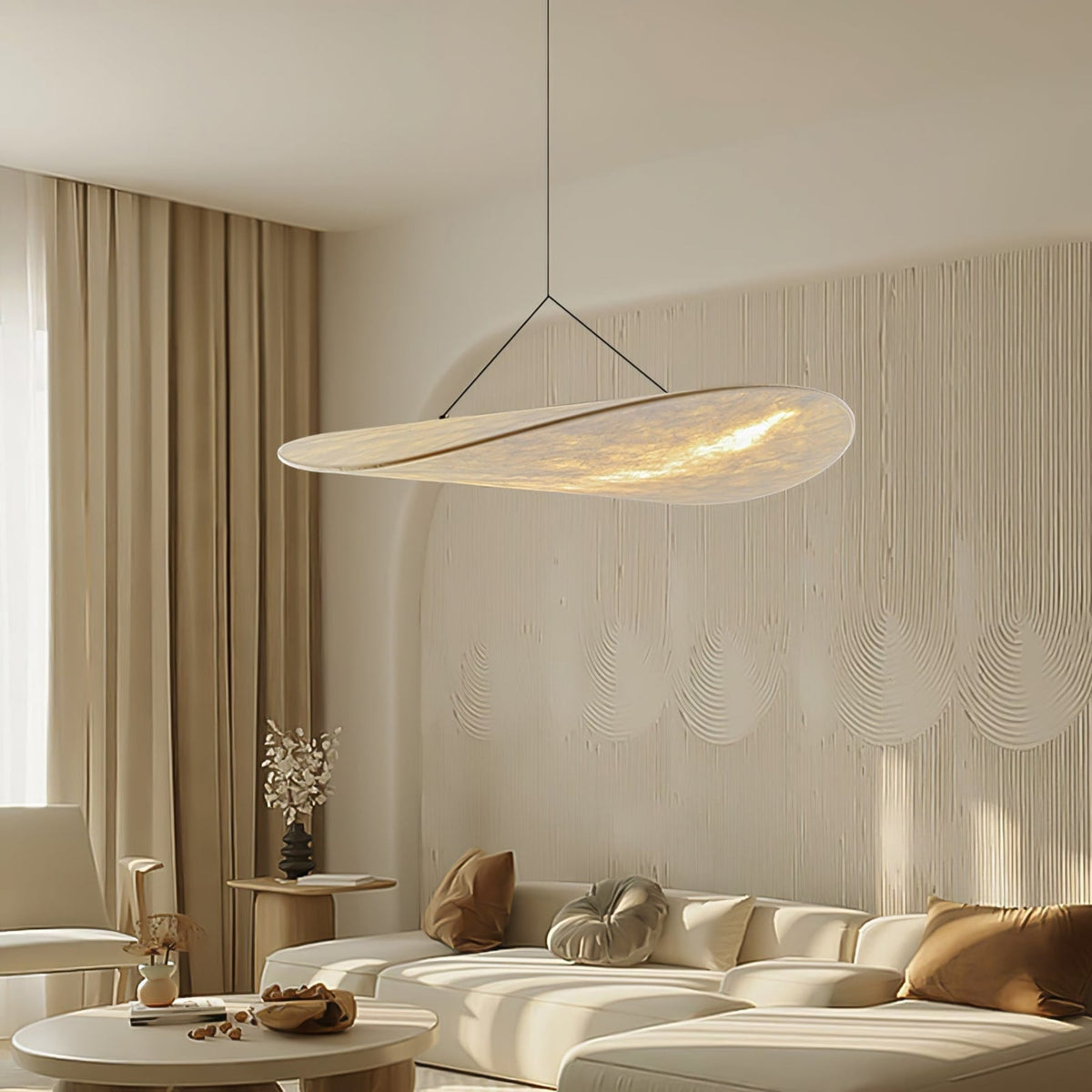 Floating Leaf Pendant Light