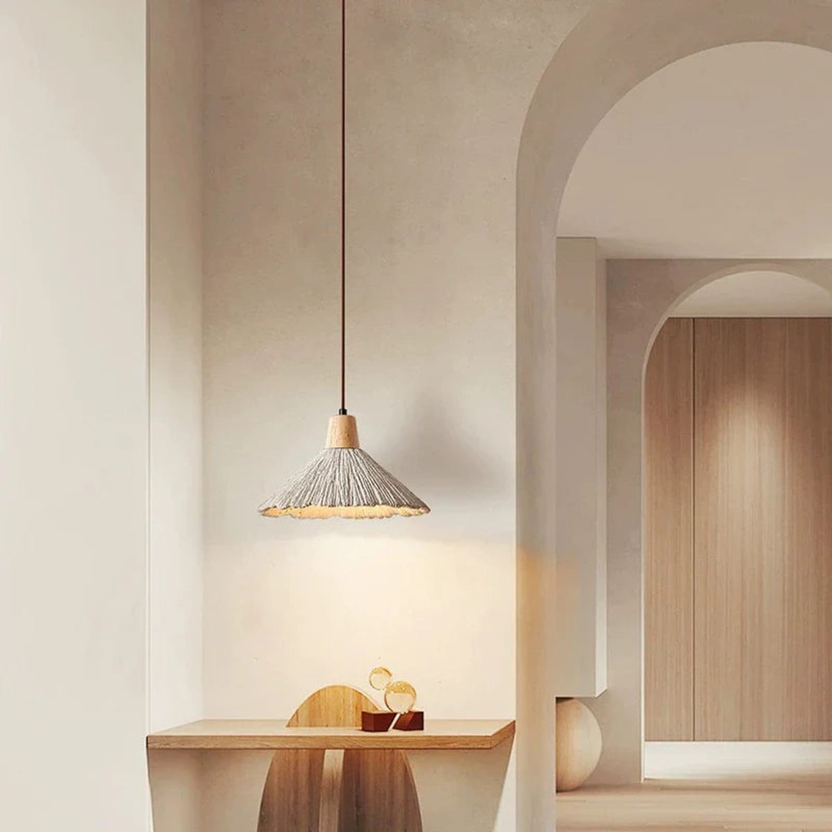 Concrete Pendant Light