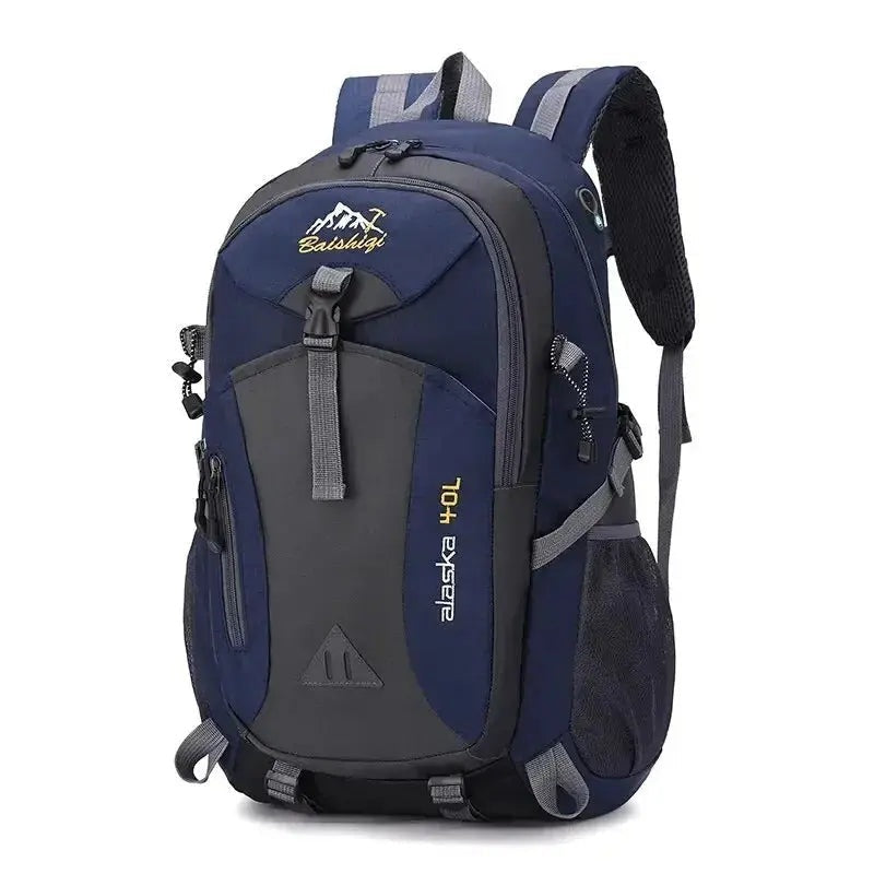 40L Hiking Backpack in Waterproof Nylon with Anti Theft Pocket, view 4
