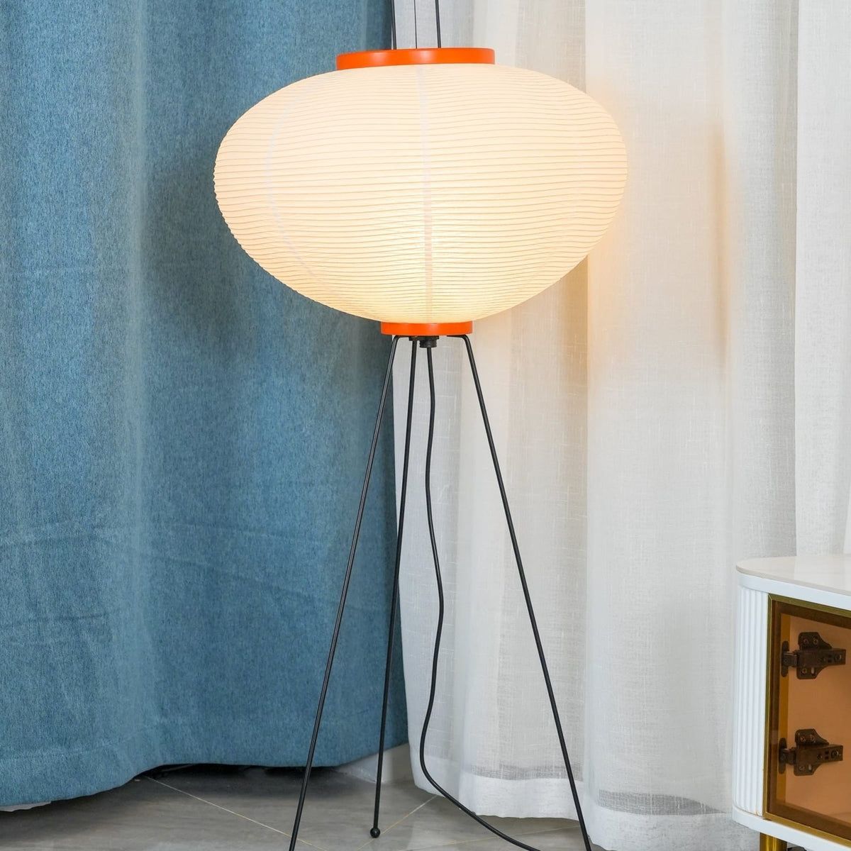 Rice Paper Floor Lamp