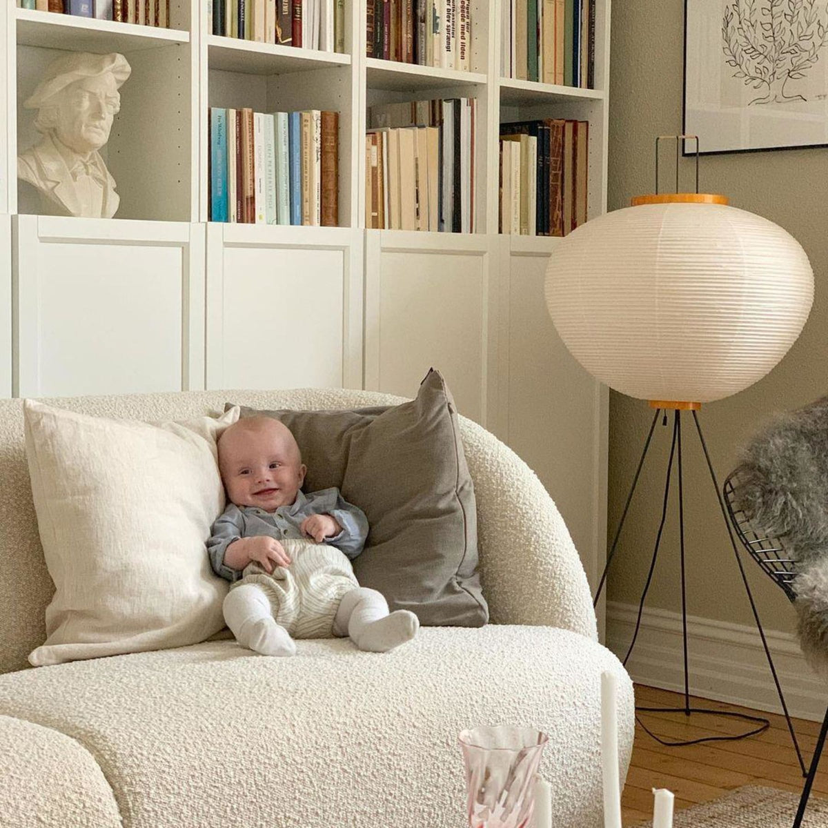 Rice Paper Floor Lamp
