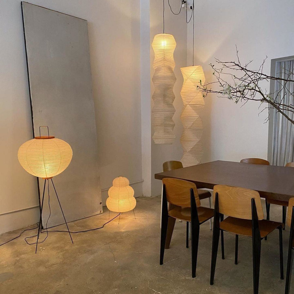 Rice Paper Floor Lamp