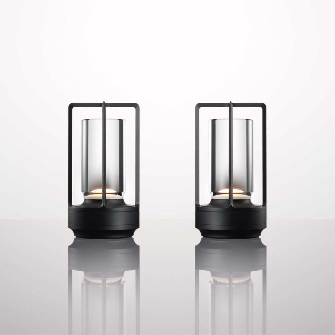 Metal Lantern Table Lamp