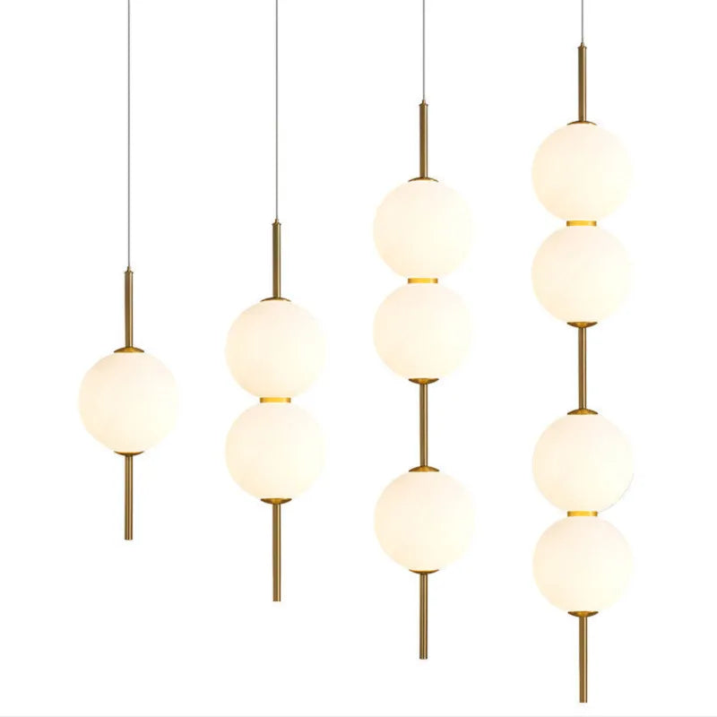 Glass Globe Pendant Light