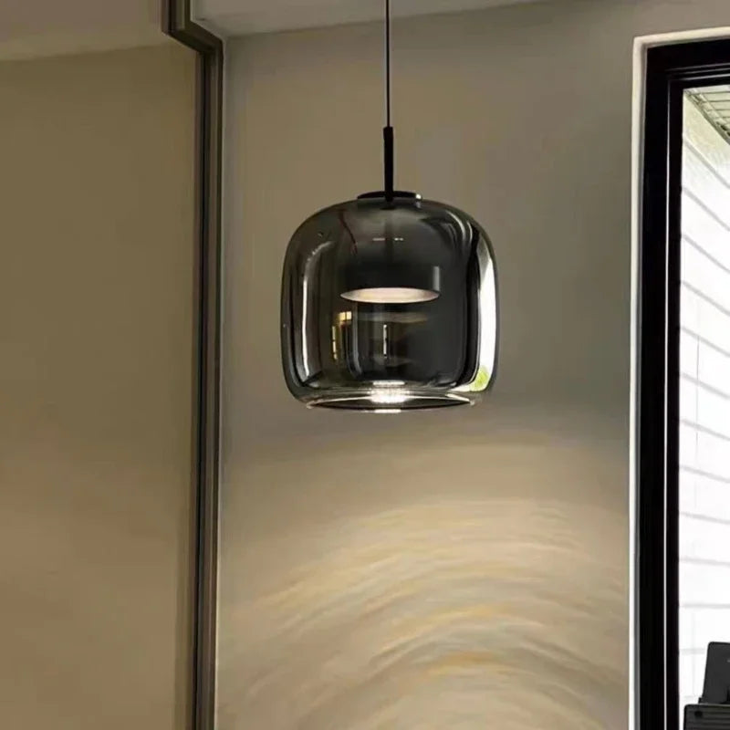 Glass Dome Pendant Light