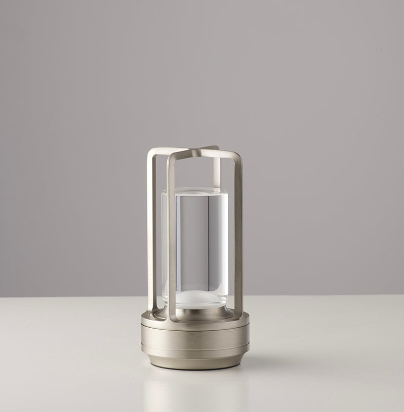 Metal Lantern Table Lamp