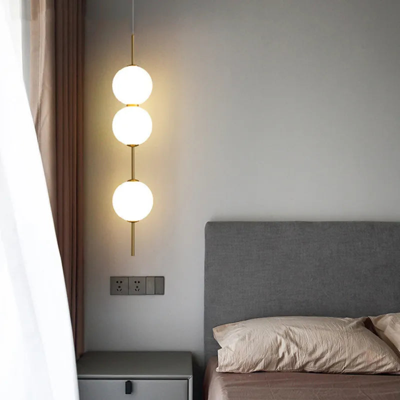 Glass Globe Pendant Light