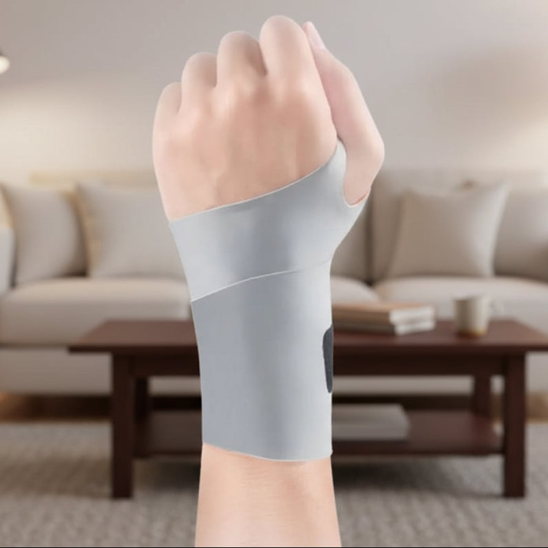 Adjustable Wrist Brace, Lightweight and Breathable, Wearable Under Clothing, view 1