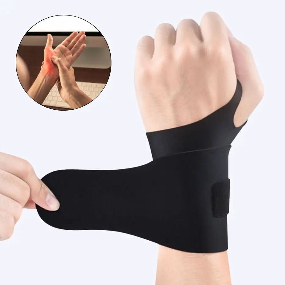 Adjustable Wrist Brace, Lightweight and Breathable, Wearable Under Clothing, view 4