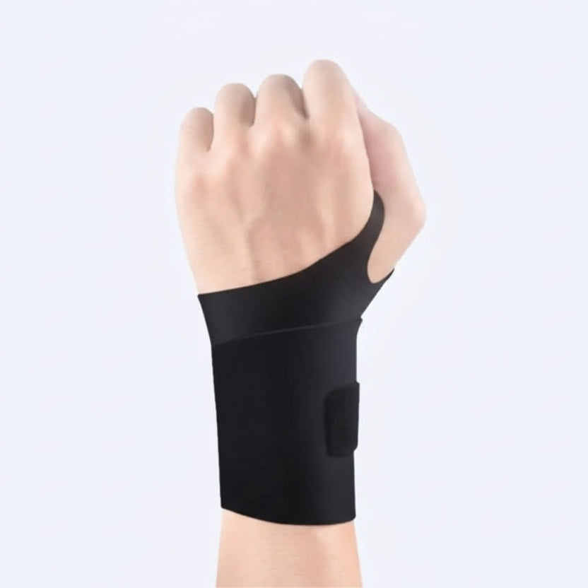 Adjustable Wrist Brace, Lightweight and Breathable, Wearable Under Clothing, view 5
