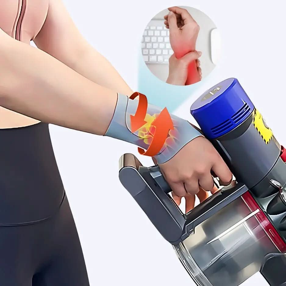 Adjustable Wrist Brace, Lightweight and Breathable, Wearable Under Clothing, view 6
