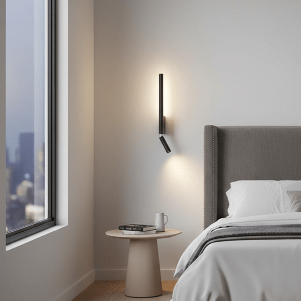 Aluminum LED Wall Sconce, 12W, Available in Three Light Colors, view 2