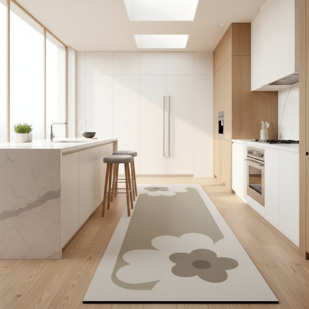 Anti Fatigue Kitchen Rug with Absorbent Pile and Rubber Backing, view 2