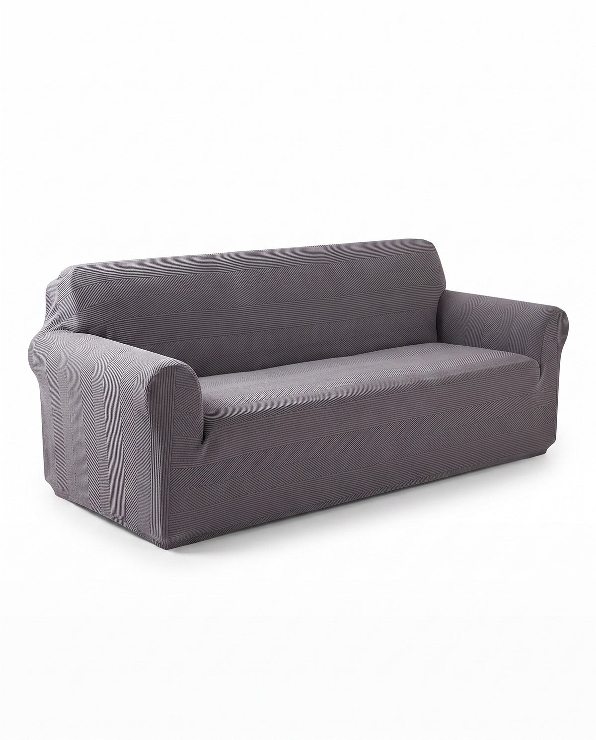 AquaFlex GeoStretch Spill-Resistant Sofa Slipcover | Scratch Resistant