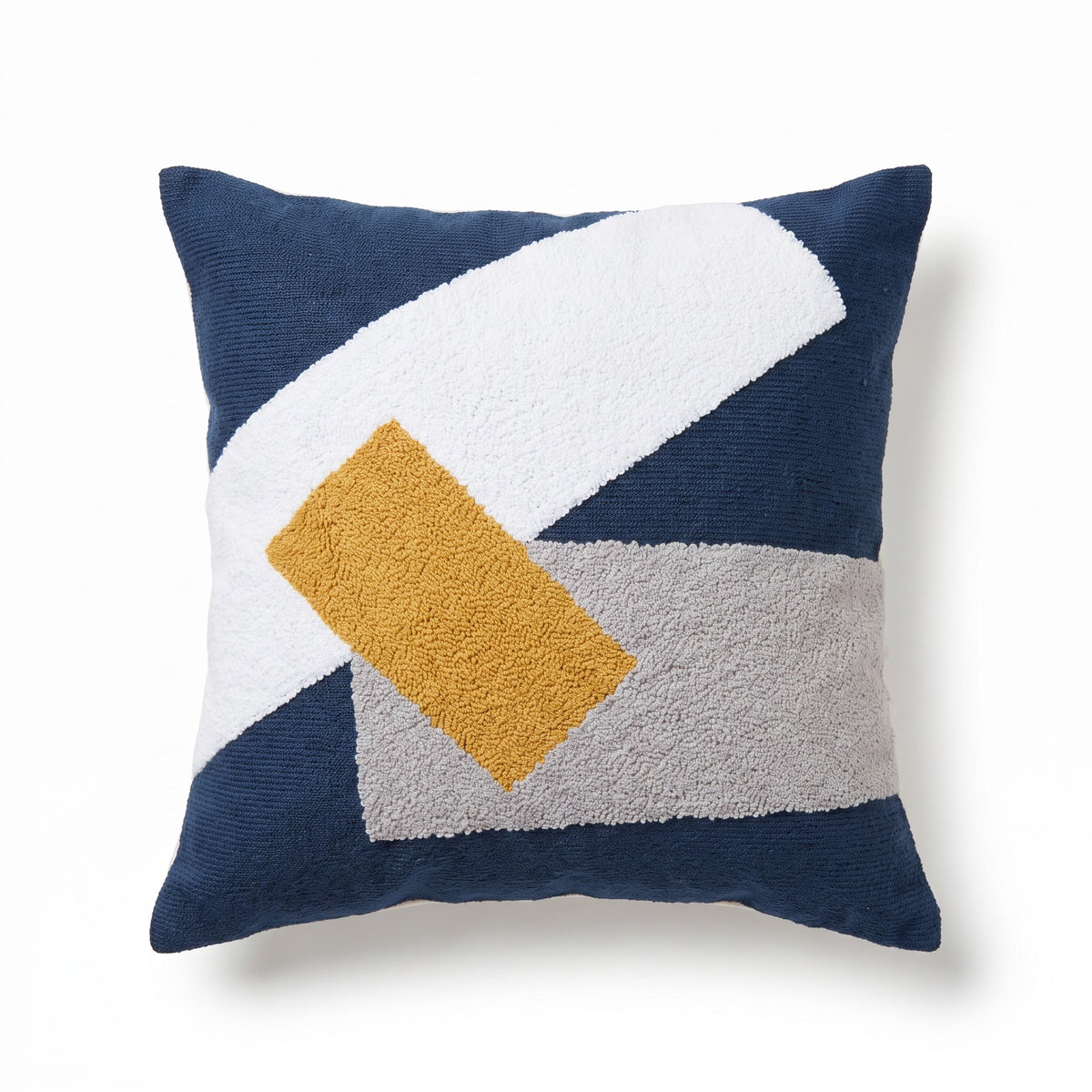 Abstract Boho Embroidered Cushion Cover | 4 Designs, 18in