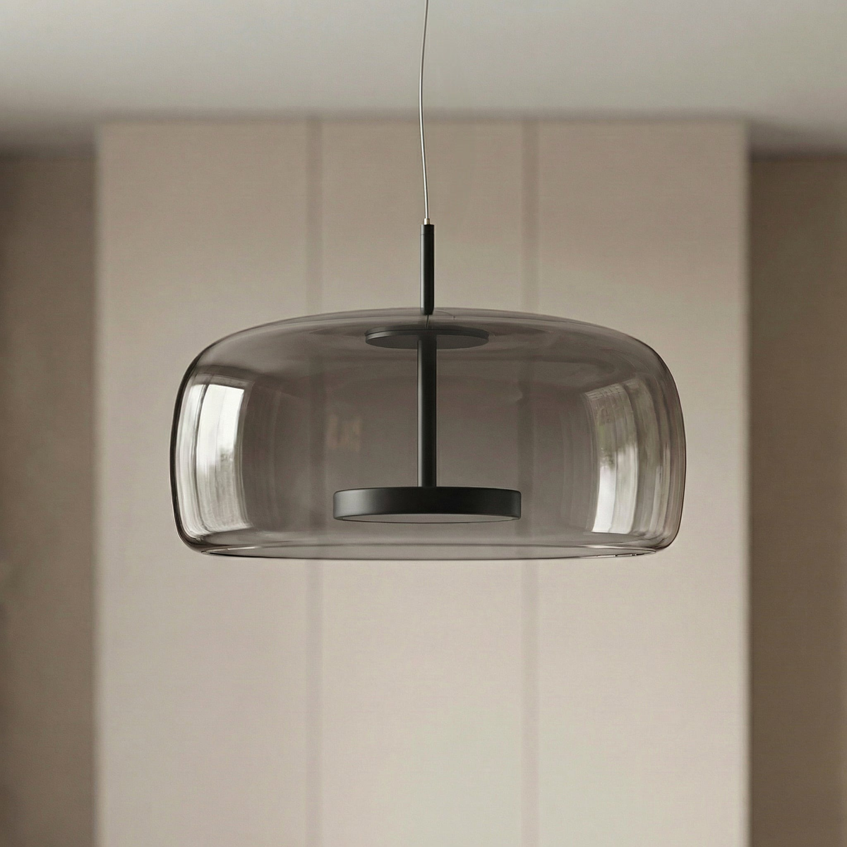 Glass Dome Pendant Light