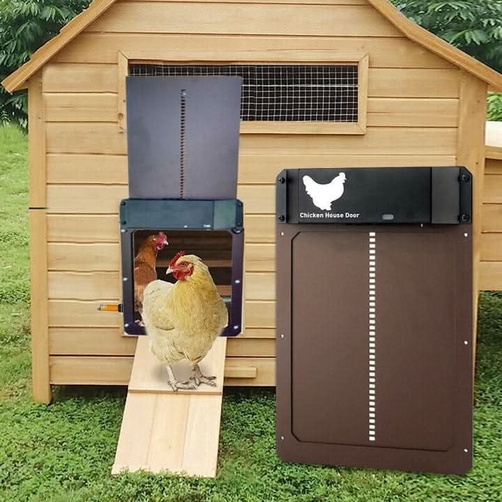 Automatic Chicken Coop Door with Light Sensor and Weatherproof Housing, view 5