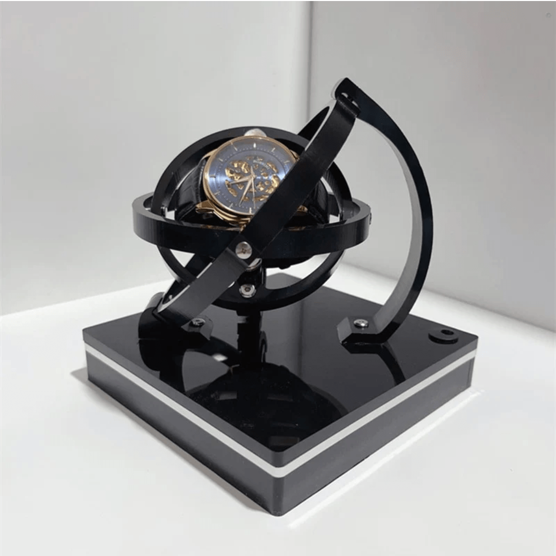 Automatic Watch Winder with Quiet Motor and Multiple Rotation Modes, view 6