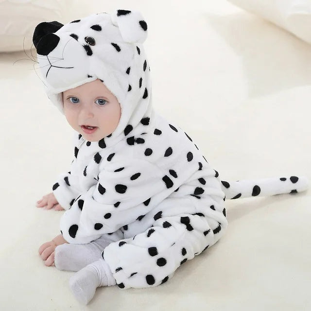 Baby Fleece Romper with Animal Hood, 17 Designs, Sizes 0 to 4 Years, view 7