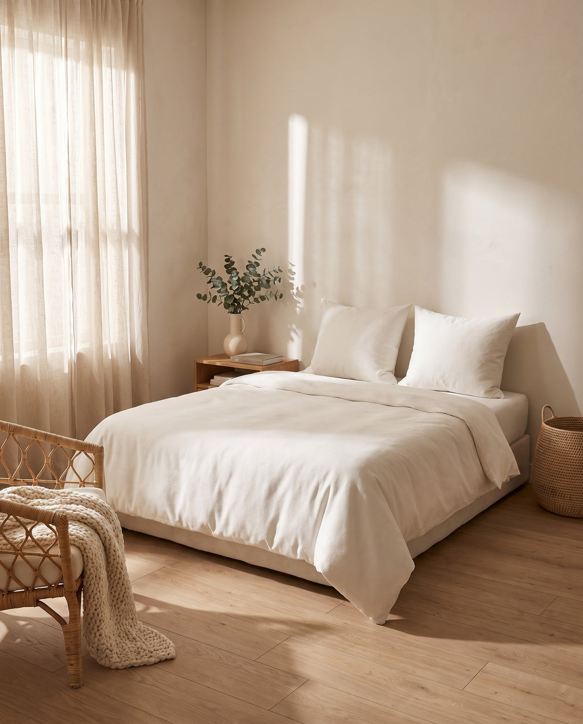 Bamboo Fitted Sheet Set | Pet Hair Resistant