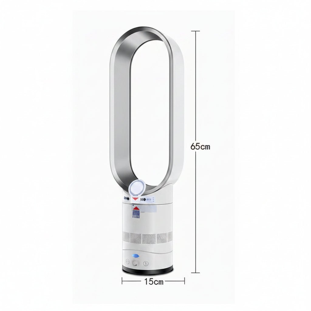 Bladeless Tower Fan with 6 Speeds, 90 Degree Oscillation and Timer, view 14