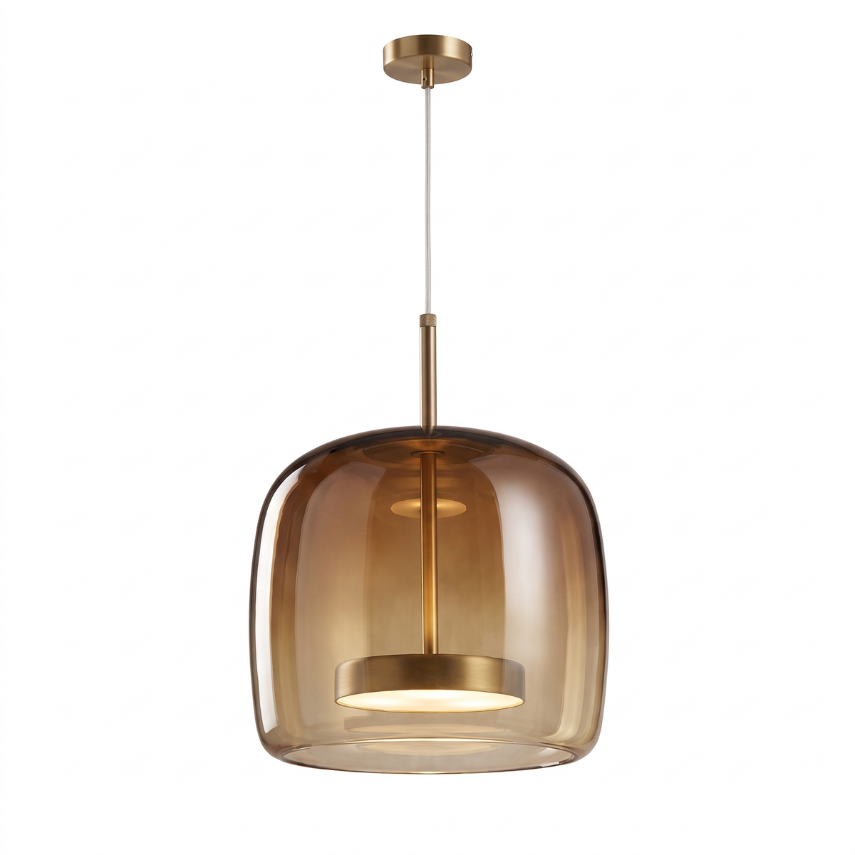 Glass Dome Pendant Light