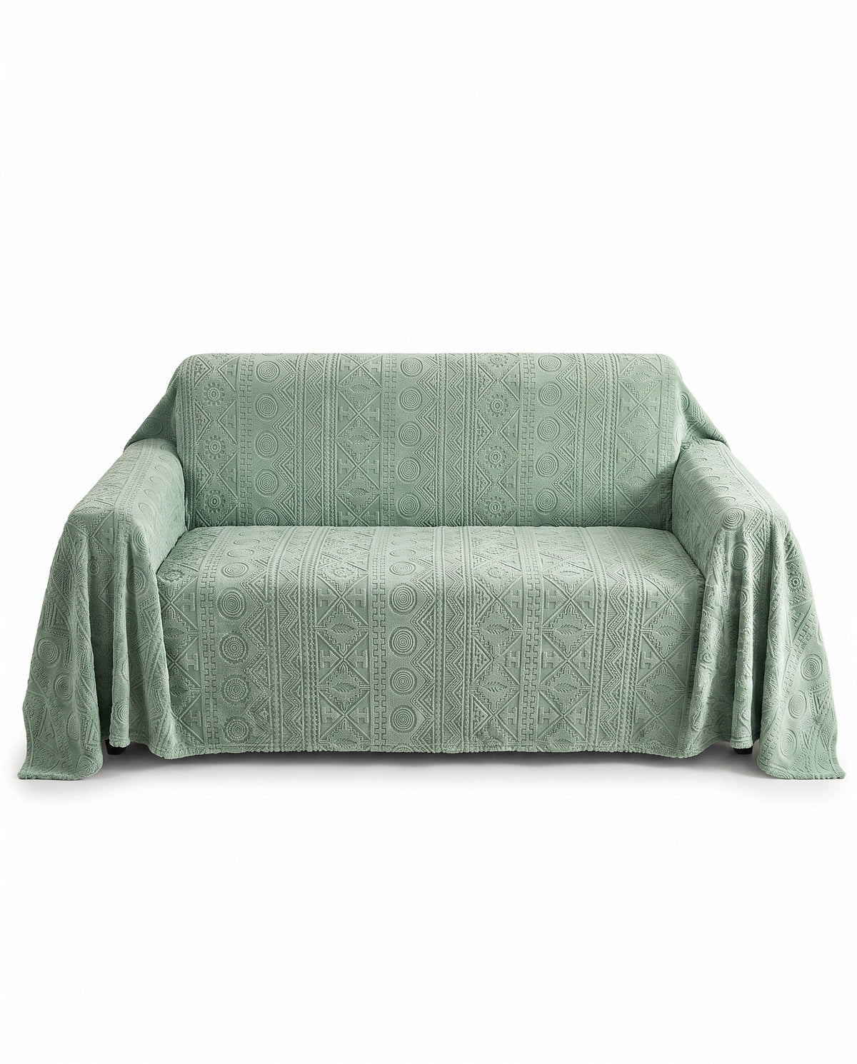 BohoPattern Stretch Full-Encasing Sofa Slipcover | Spill Resistant