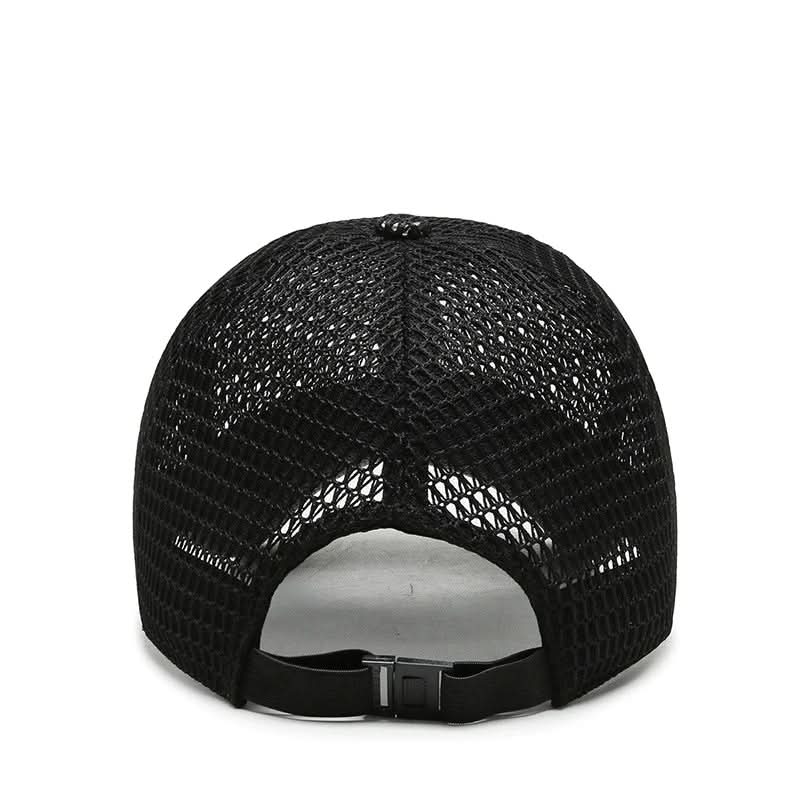 Breathable Mesh Baseball Cap with Adjustable Snapback for Hot Summer Days, view 4