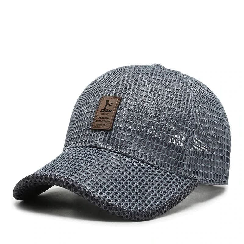 Breathable Mesh Baseball Cap with Adjustable Snapback for Hot Summer Days, view 7