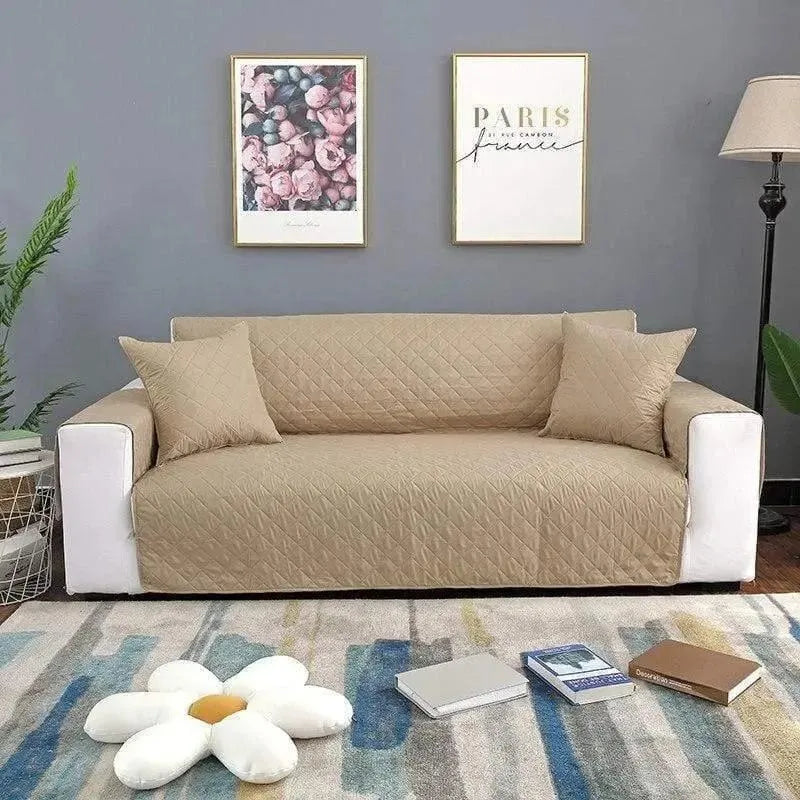 Camel Waterproof Quilted Furniture Cover – 22-77in – product view 4 | Brivenzo