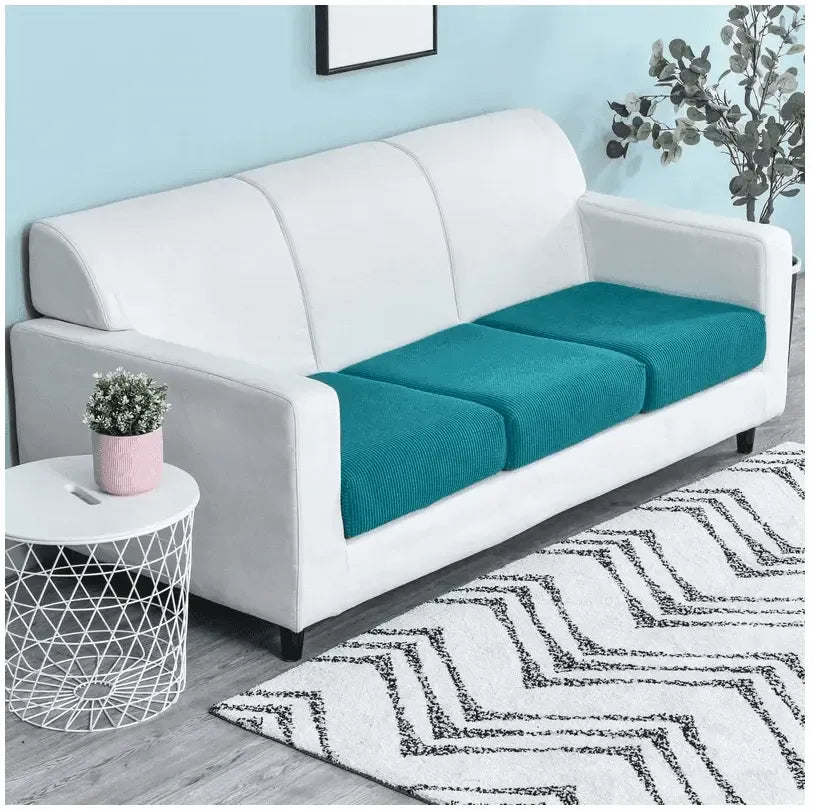 Seat & Backrest Cushion Cover – Teal – product view 5 | Brivenzo