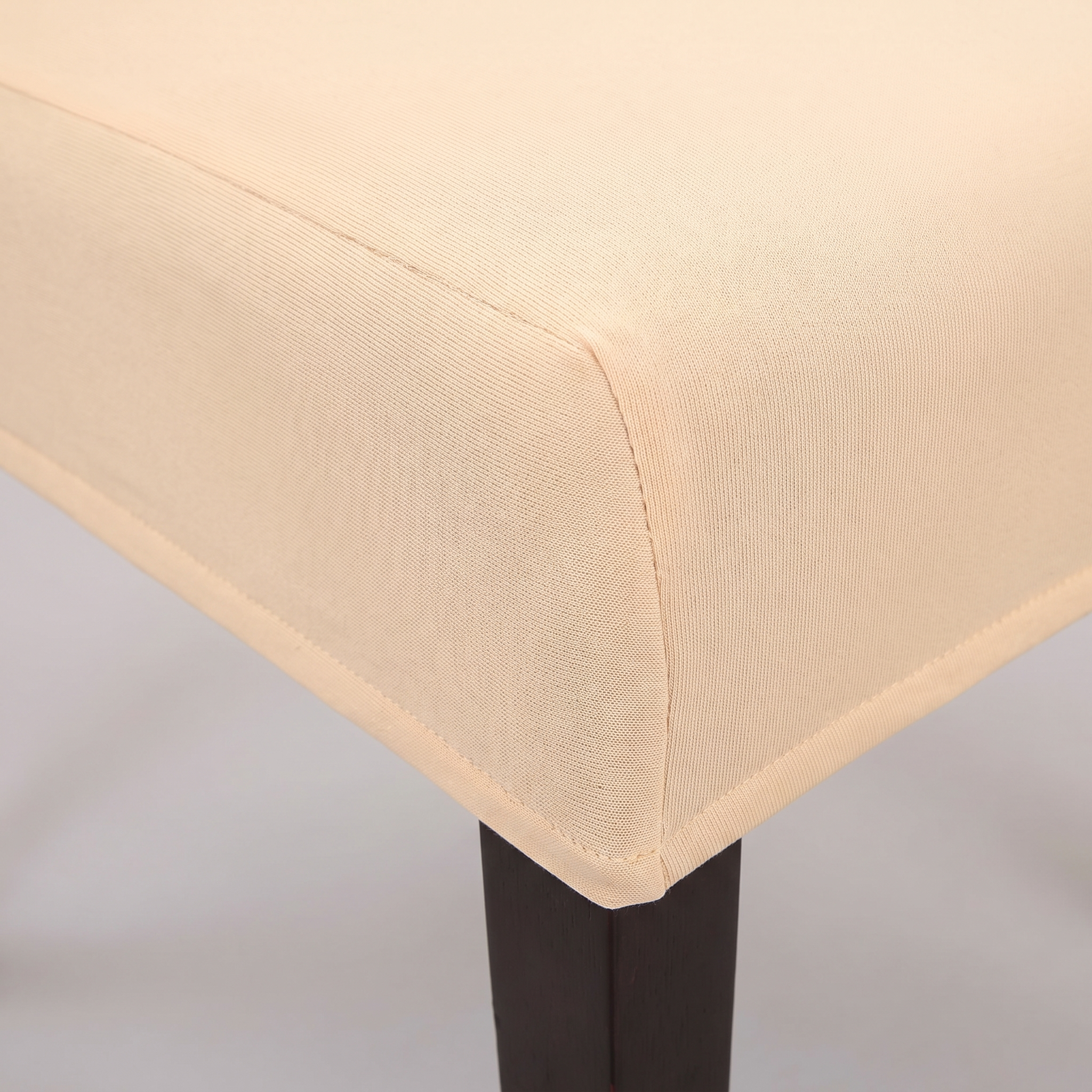 Classic Extendable Chair Cover Beige detail