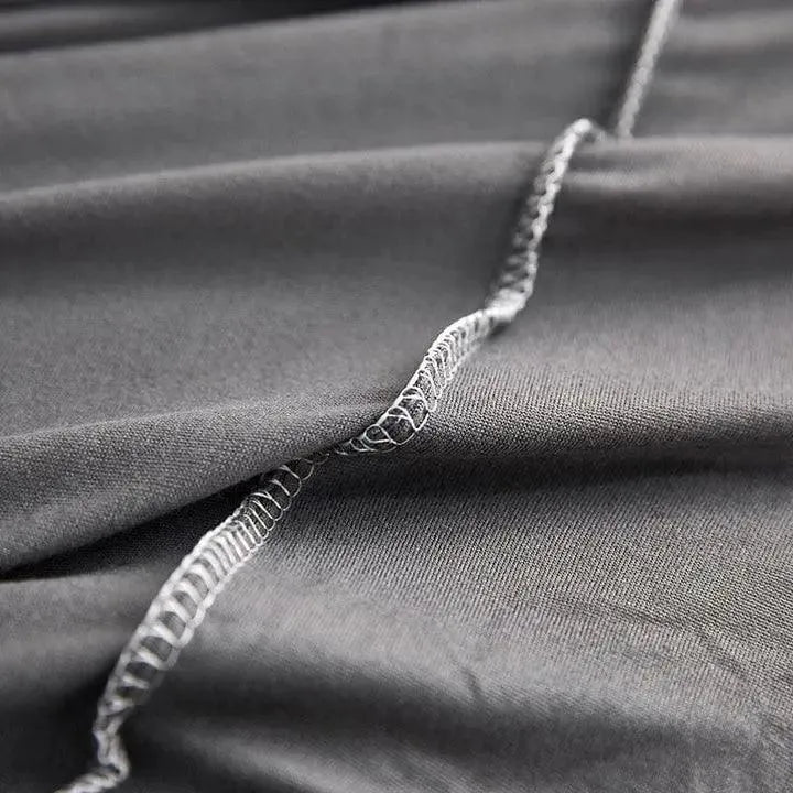 Stretch Sectional Couch Cover – Grey – product view 12 | Brivenzo