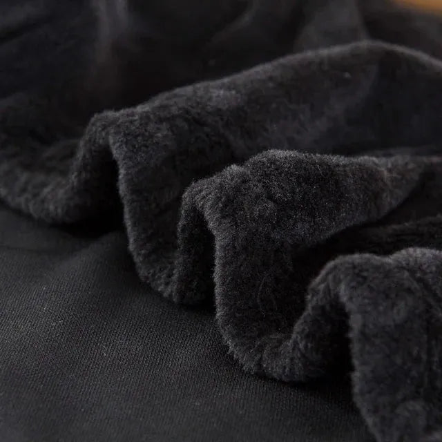 Stretch Sofa Slipcover – Black Velvet – product view 5 | Brivenzo