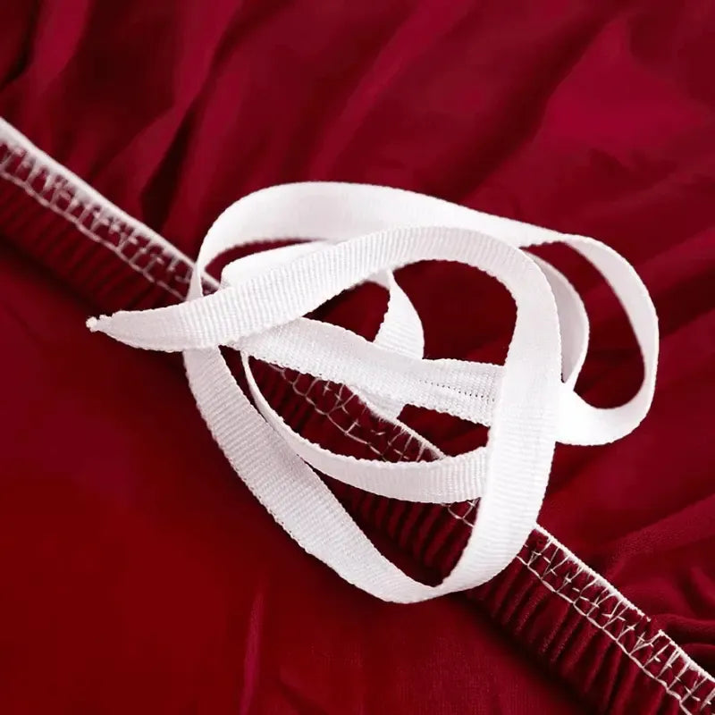 Stretch Sofa Slipcover – Red – product view 12 | Brivenzo