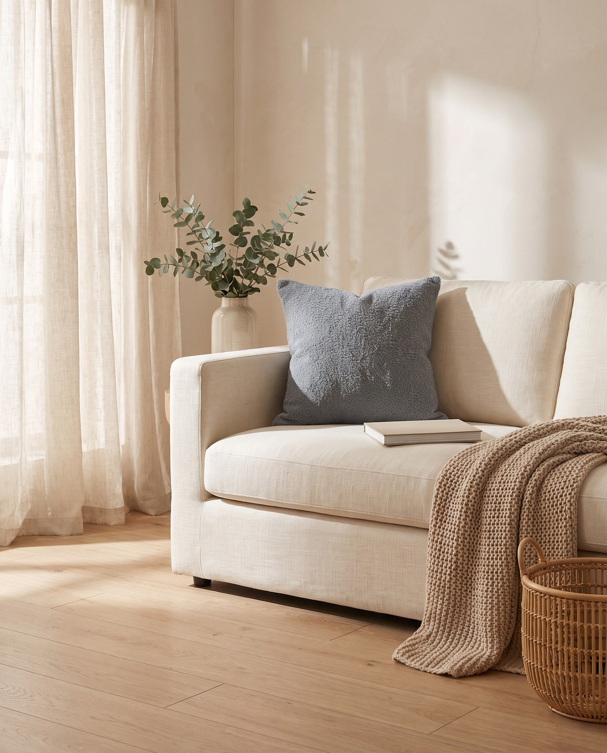 Cloud Cuddles Sofa Pillow | Hidden Zipper, 5-24in
