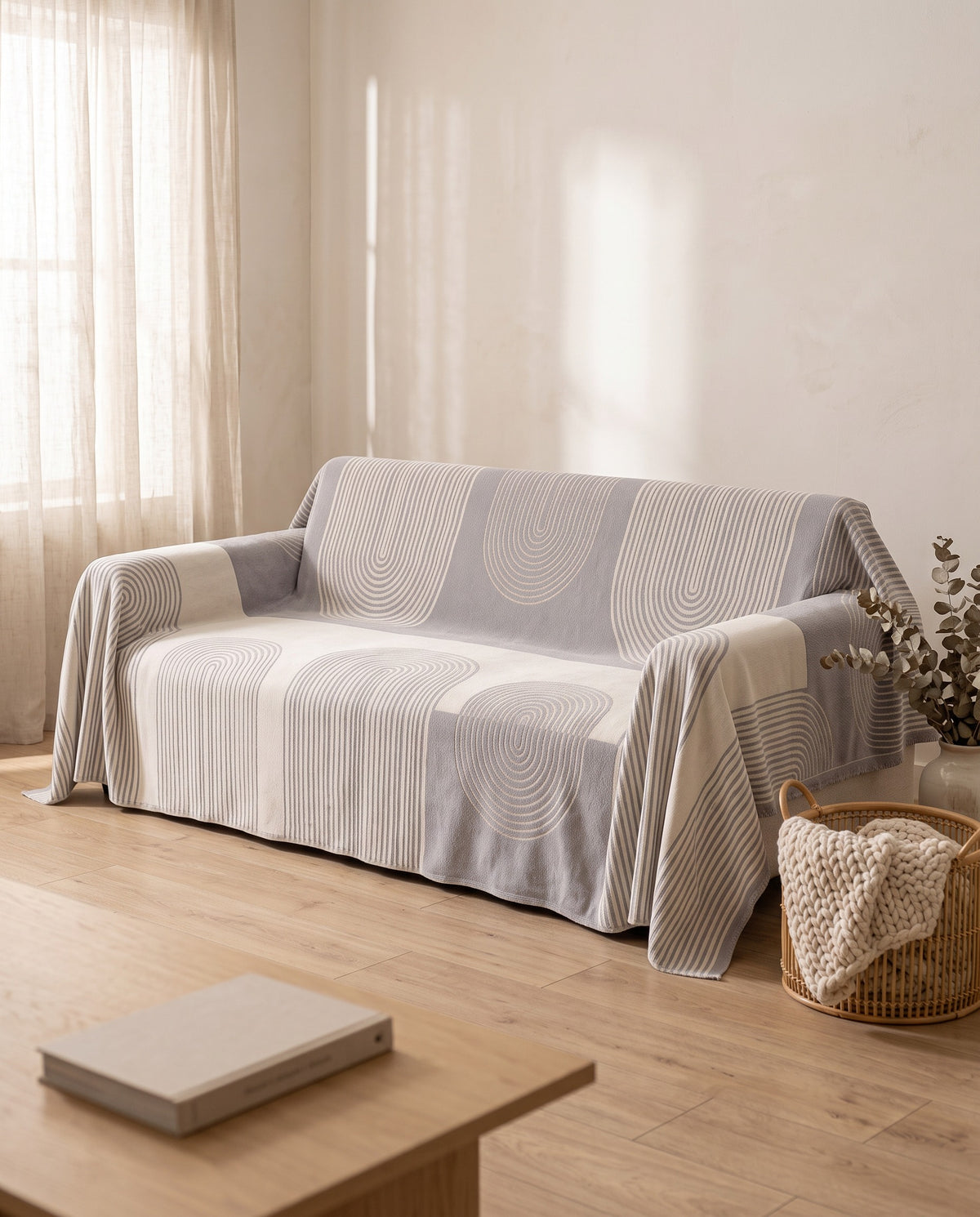 Comfort Arch Sofa Cover | Pet Friendly, 71-165in
