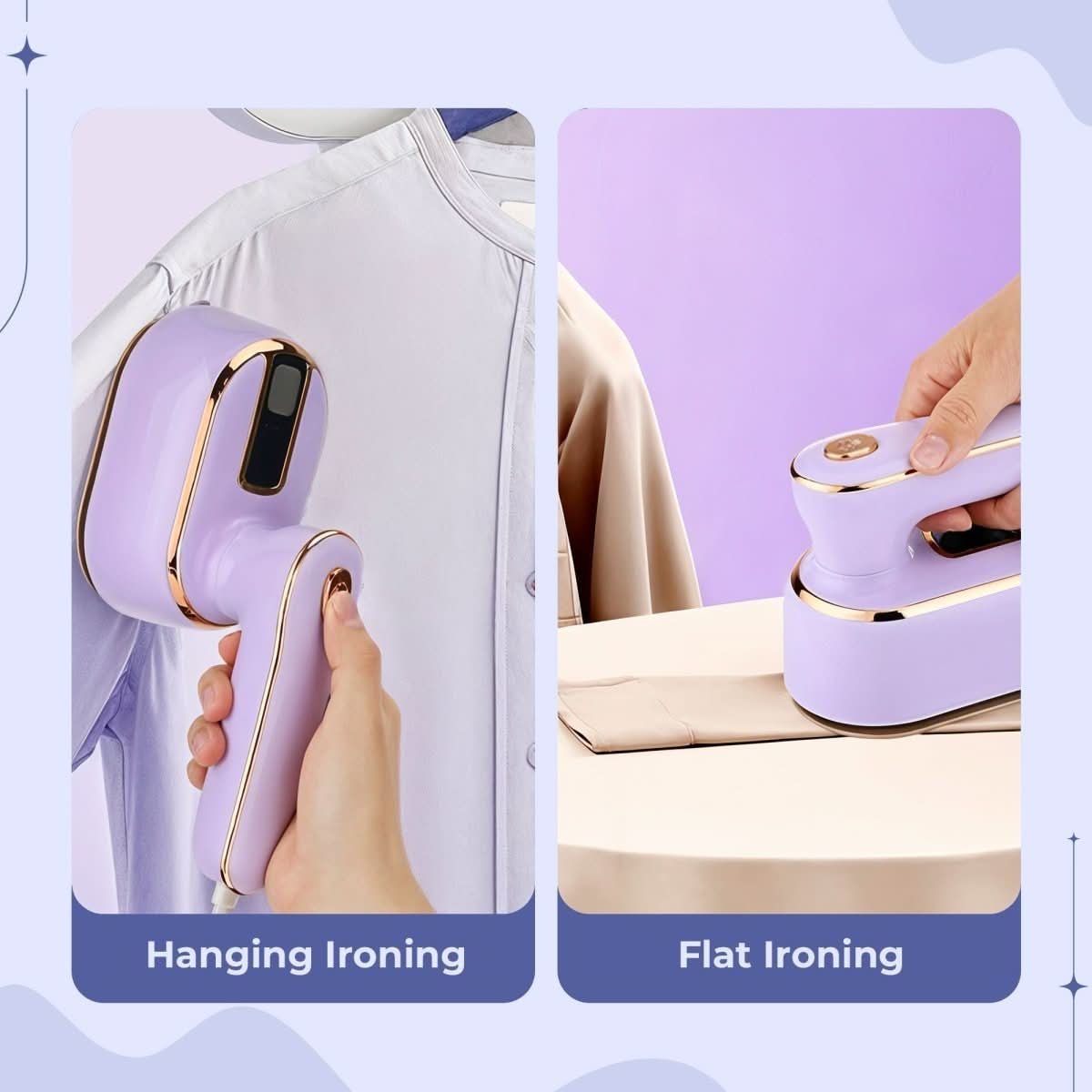 Compact Travel Garment Steamer, Cordless or Plug In, view 6