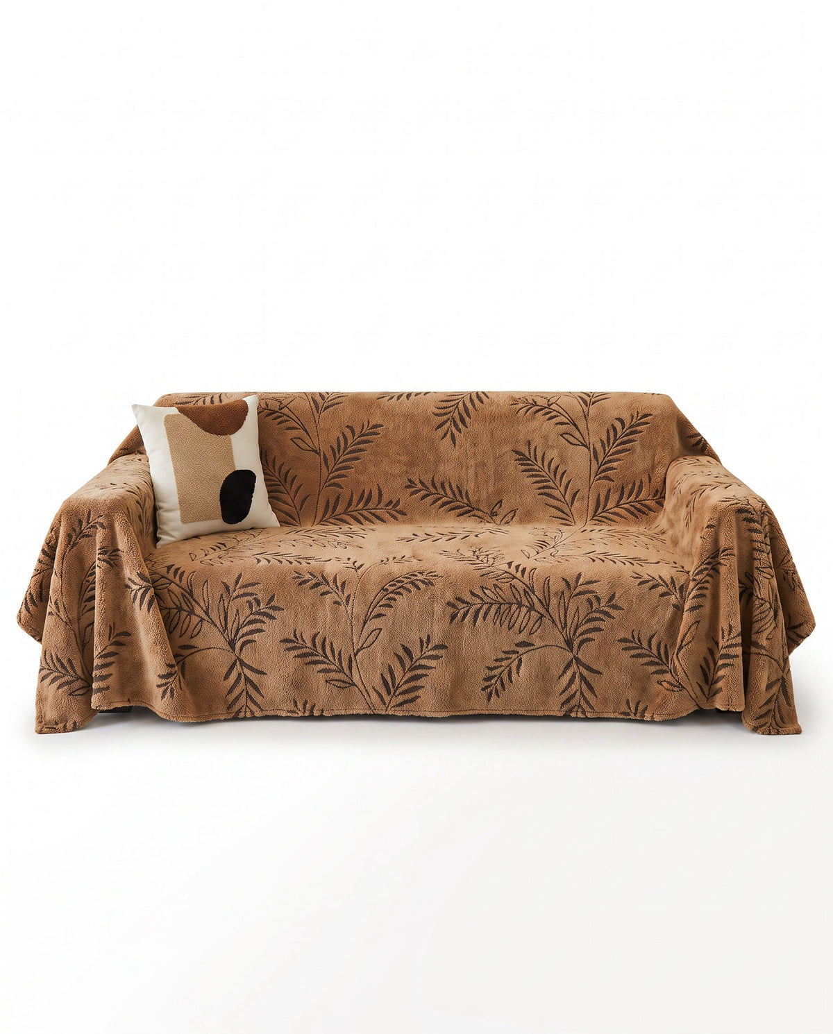 Cozy Winter Botanicals Sofa Cover | Pet Friendly, 71-165in
