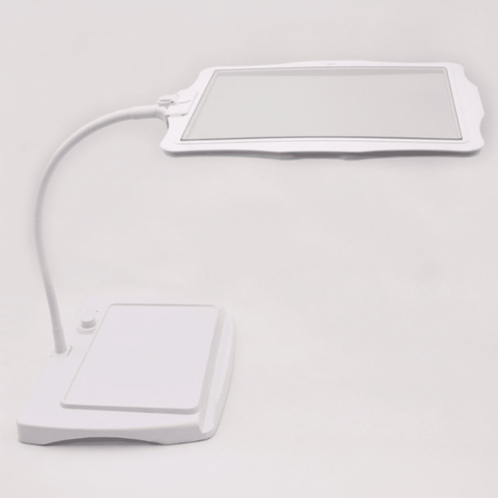 Desk Magnifying Lamp with 3x Magnification, LED Light and Flexible Gooseneck, view 4