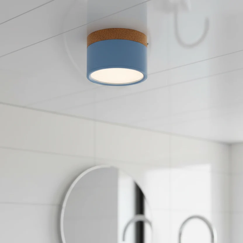 Dimmable LED Ceiling Light in Aluminum Housing, 9 to 18 W, Three Color Temperatures, view 1