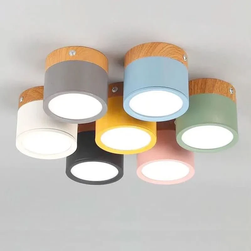 Dimmable LED Ceiling Light in Aluminum Housing, 9 to 18 W, Three Color Temperatures, view 4